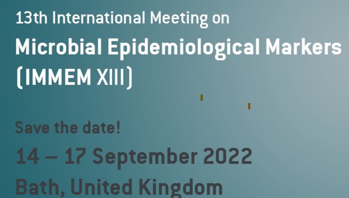 13th International Meeting on Microbial Epidemiological Markers (IMMEM XIII)