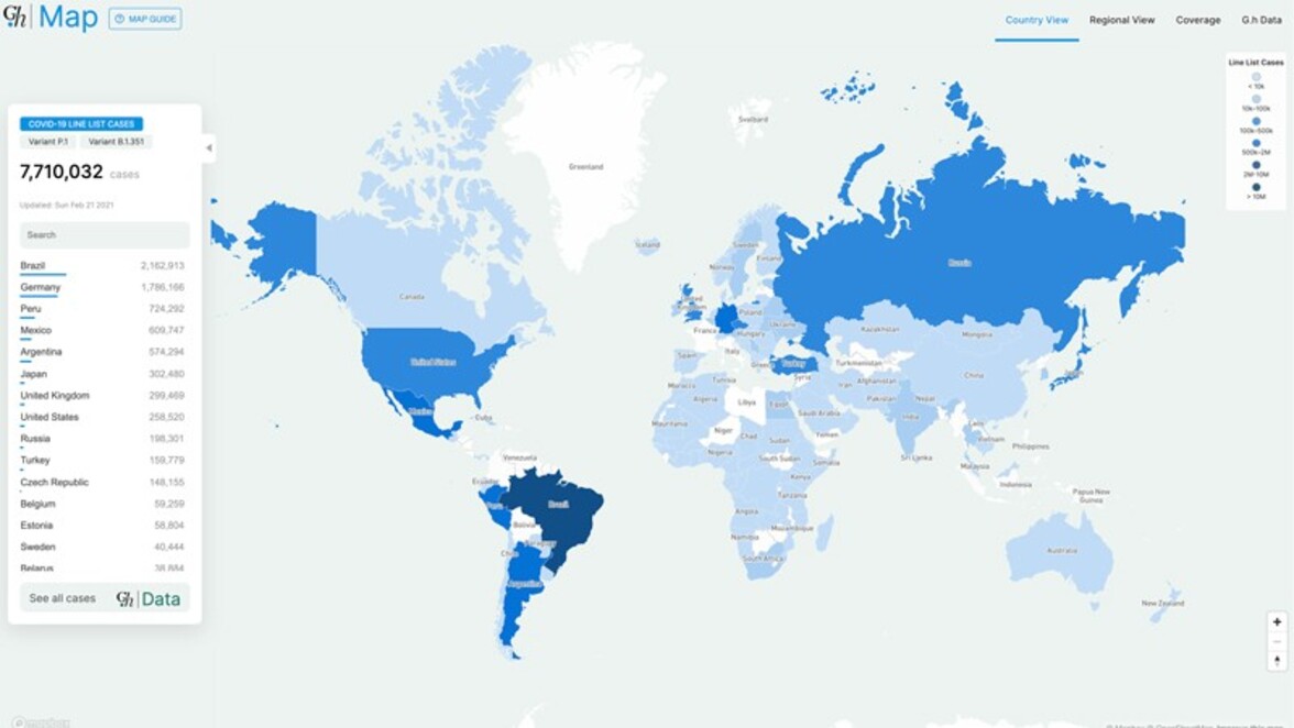 Обширная база данных КОВИД, финансируемая Гуглом, будет отслеживать варианты и иммунитет