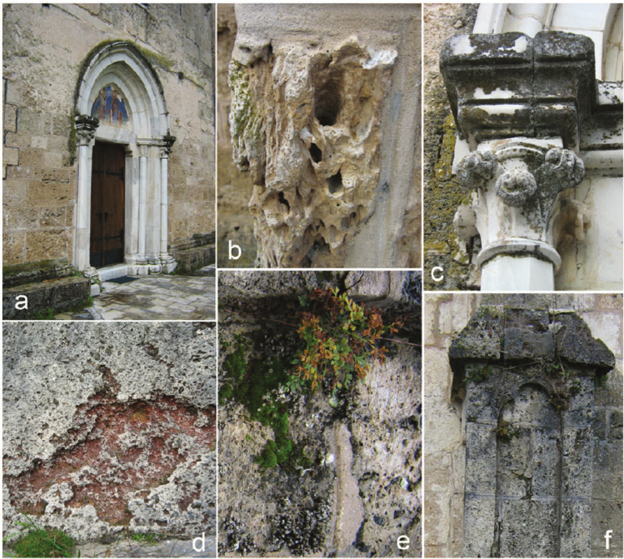 Биопленки на каменных поверхностях: хорошие, плохие и промежуточные варианты