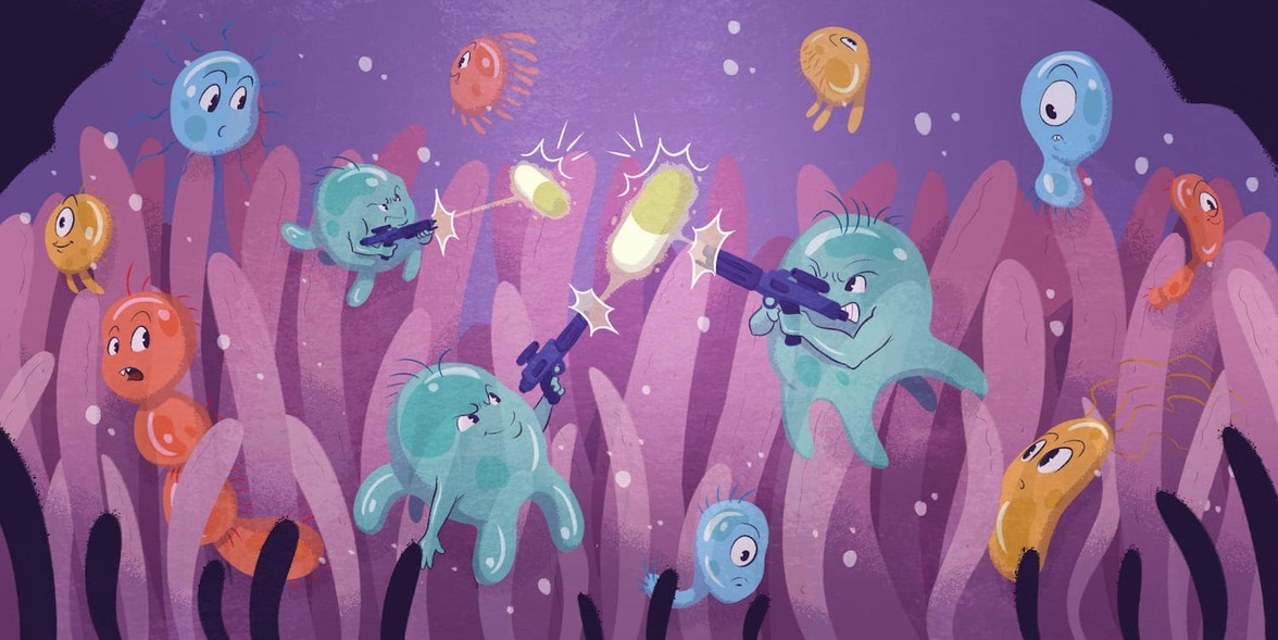 Защитная роль комменсальных микробов кишечника и их метаболитов против бактериальных патогенов